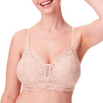Bali Womens Bali Women's Desire All Over Lace Wirefree Bra Df6591