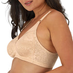 Bali Women's Double Support Spa Closure Wire-Free Bra, Soft Taupe, 40C
