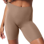SPANX smooth Fit-To-You Mid-Thigh Shorts - One Size Fits All - Tummy Control - Anti-Chafe - Light Shapewear - Cotton Gusset