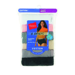 Hanes Women's Panties Pack, 100% Cotton Underwear, Moisture-Wicking Underwear, Ultra-Soft and Breathable, Tagless Multipack
