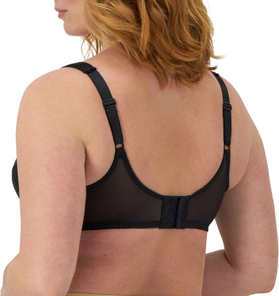 Bali Women's Minimizer Bra, Satin Tracings Underwire Bra, Bustline Slimmer, Full Coverage Bra