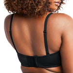 Bali Womens One Smooth U Strapless Bra, Ultimate Stay in Place, 7-Way Multiway Underwire Full Coverage Bra, Black, 36C US