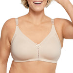 Bali Women's Double Support Wireless Bra, Full-Coverage Cotton T-Shirt Bra, Our Best Everyday Style
