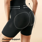 Momcozy High Waisted Tummy Control Shorts Black