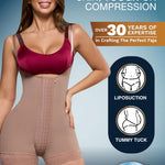 Sonryse Stage 2 faja Tummy Tuck Compression Garment | Faja Body Shaper Shapewear for Women | Fajas Colombianas Moldeadoras Cocoa S