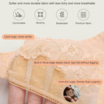 Popilush Bras for Women Lace Minimizer Underwire Bra, Unlined Full Coverage with Comfortable Lift for Large Bust