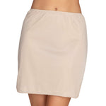 Vanity Fair Women's Anti-Static Nylon Half Slip for Under Dresses (Discontinued Colors) - 18 inch - Double Slit - Neutral, Small