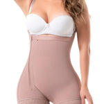 Sonryse 046ZL Postpartum Girdle Butt Lifter Tummy Control Shapewear Women Fajas Colombianas Postparto Reductoras Moldeadoras Cocoa 3XS