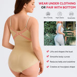 Nebility Shapewear for Women Tummy Control Shapewear Bodysuits Seamless Body Shaper Waist Trainer Body Suit