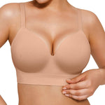 Popilush Bras for Women No Underwire Supportive Comfortable Bralettes Plus Size Bra