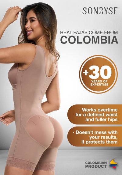 Sonryse Faja Colombianas Post Surgery Compression Garment Stage 2 Fajas Reductoras y Moldeadoras