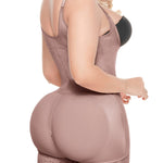 Sonryse TR96ZF Colombian Butt Lifter Post Surgery Postpartum Tummy Control Shapewear Fajas Colombianas Reductoras y Moldeadoras Levanta Cola Cocoa M