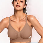 OEAK Bralettes for Women No Padding Comfortable Wireless Bras Seamless Bralette No Underwire Bra Cute Everyday Tshirt Bras Sienna S