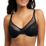 Bali Women's One Smooth U Lace Minimizer Bra, Underwire Full-Coverage Convertible Bra