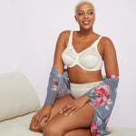 Lilyette Women's Microfiber Minimizer, Pearl,38D