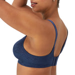 Bali Womens Double Support Wireless Bra, Lace With Stay-in-place Straps, Full-coverage Full Coverage Bra, In The Navy, 38C US