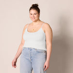 Amazon Essentials Women's Slim-Fit Camisole for Layering and Everyday Wear, Pack of 4, Beige/Black/White, Medium