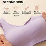 SHAPERMINT Compression Bras - Wirefree Bras from Small to Plus Sizes