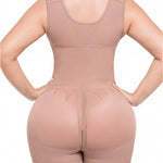 Sonryse Shapewear for women Fajas Colombianas Moldeadoras | Stage 2 Faja Tummy Control Shapewear after Tummy Tuck and Liposuction Mocha Small