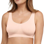 Bali Womens Wireless Bralette Bra, One Smooth U Bras for Women, Seamless Bralettes, No-Bulge, Smoothing, Pullover