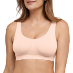 Bali One Smooth U Wireless Bra, Seamless No-Bulge Shapewear Bra, Pullover Bralette with No-Roll Underband and No-Dig Straps