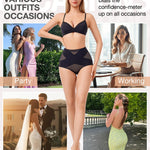 Wodelanle Tummy Control Shapewear Panties for Women Body Shaping Briefs Compression Underwear Seamless Shapewear Panty Girdle