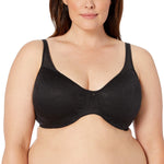 Bali womens Passion for Comfort Underwire Minimizer Bra, Black Lace, 40DDD US