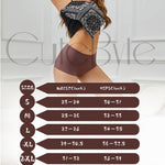 CUTE BYTE Womens Seamless Boy Shorts Underwear Soft Stretch No Show Boxer Shorts Briefs Panties for Ladies 4 Packs(4AL)