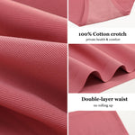FINETOO 6 Pack Womens Seamless Underwear Full Coverage No Show Hipster Panties Sexy Stretchy Invisible Briefs Bikini Lingerie
