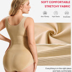 Nebility Bodysuit Shapewear for Women Tummy Control Body Shaper Faja Waist Trainer Seamless Body Suit Going Out Tops