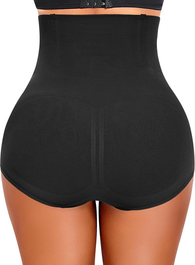 Werena Tummy Control Shapewear Panties For Women Seamless High Waist Shaping Body Shaper Girdle Underwear