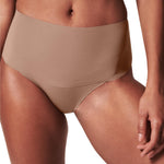 SPANX SPANXsmooth Undie-tectable Brief - Comfortable Core Control - Invisible Shapewear Underwear - No Visible Panty Lines - Spice - Medium