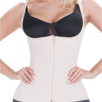 Sonryse O24ZL Fajas Colombianas Reductoras y Moldeadoras Compression Vest Shaper Tummy Tuck Shaper Girdle for Women Beige X-Large