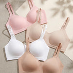 Warner's Women's Easy Does It Underarm Smoothing with Seamless Stretch Wireless Lightly Lined Comfort Bra RM3911A, White, Medium