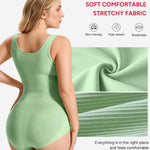 Nebility Bodysuit Shapewear for Women Tummy Control Body Shaper Faja Waist Trainer Seamless Body Suit Going Out Tops