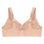Glamorise Full Figure Plus Size MagicLift Minimizer Bra Wirefree #1003 Café