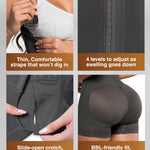 Sonryse Stage 2 faja Tummy Tuck Compression Garment | Faja Body Shaper Shapewear for Women | Fajas Colombianas Moldeadoras Black Ash M