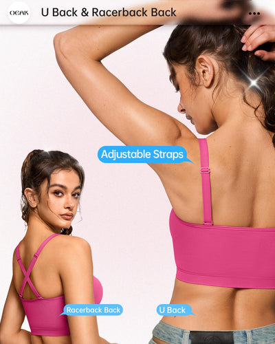 OEAK Bralettes for Women with Support Comfortable Wireless Bras Seamless Bralette No Underwire Bra Cute Everyday Tshirt Bras M Hot