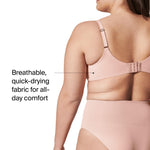 Spanx Low Profile Minimizer Vintage Rose 36C