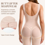 BRABIC Waist Trainer Shapewear Bodysuits for Women Tummy Control Seamless Full Low Back Faja Body Shaper Butt Lifter(Beige, XX-Large)
