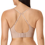 Maidenform Women's Seamless Lift Bralette, Wireless Long-Line Convertible Tank-Style Bralette
