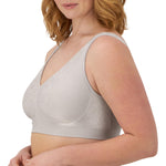 Bali womens Comfort Revolution Comfortflex Fit Wireless 'Df3484 Bra, Crystal Grey Aztec, Medium US