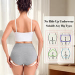 MISSWHO Cotton Underwear Women High Waisted Tummy Control Briefs C Section Postpartum Ladies Panties Large, 5 Packs