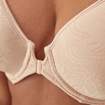 Bali Women's Comfort Revolution Front-Close Shaping Underwire Bra DF3P66, Sandshell, 38C