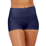 SPANX SPANXshape Everyday Shaping Boyshort - Comfortable Core Control Shapewear Underwear - Invisible Under Clothes - No-Show - Timeless Navy - Medium