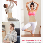 Nebility Plus Size Waist Trainer for Women Girdle for Women Shapewear Tummy Control Faja Body Shaper Waist Corset Beige