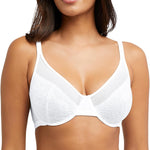 Bali Women's One Smooth U Lace Minimizer Bra, Underwire Full-Coverage Convertible Bra