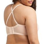 Maidenform Women's Pure Comfort Wireless Lace Longline Bralette, Lightly Lined Convertible Bra