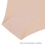 SHARICCA Women Seamless Cheeky Bikini No Show Panties Ladies Invisible Breathable Hipster Soft Stretch Underwear 7 Pack (7P11,S)