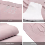 FallSweet No Show Tummy Control Underwear for Women High Waisted Panties Comfy Briefs Pack（mixcolor3,Large